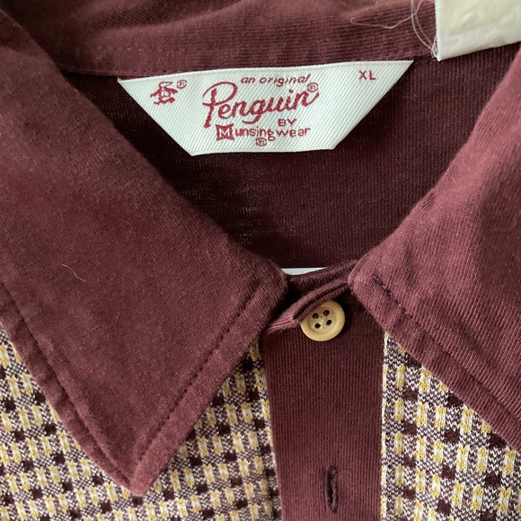 Original Penguin brand vintage mens short sleeve shirt. - Picture 3 of 5